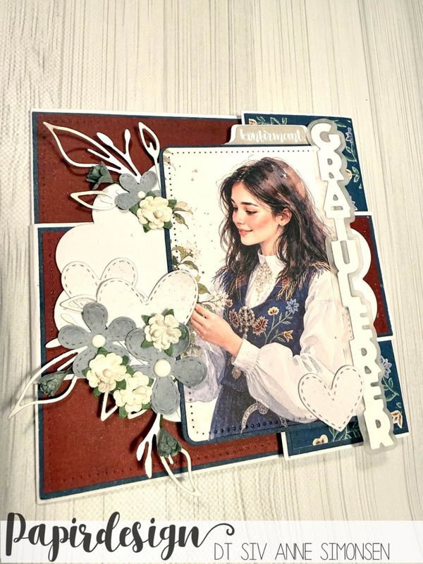 Papirdesign - Dies - PD 1594 - Gratulerer 33
