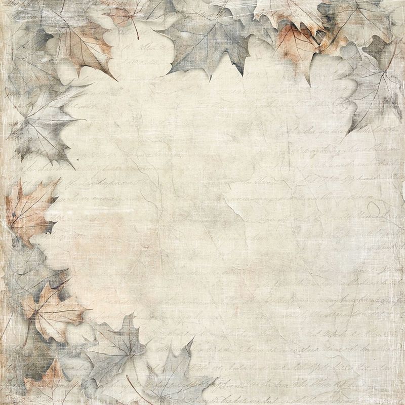 Reprint - 12x12 - RP0708 - Cozy Season - Leaf Corner