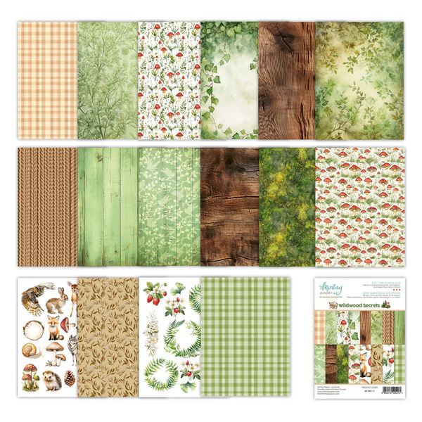 Mintay - WIS - 6x8 Add on Paper Pack - Wildwood Secrets