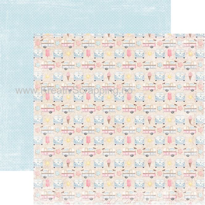 Hovedbilde Reprint - 12x12 - CRP066 - Camping Holiday Paper Pack