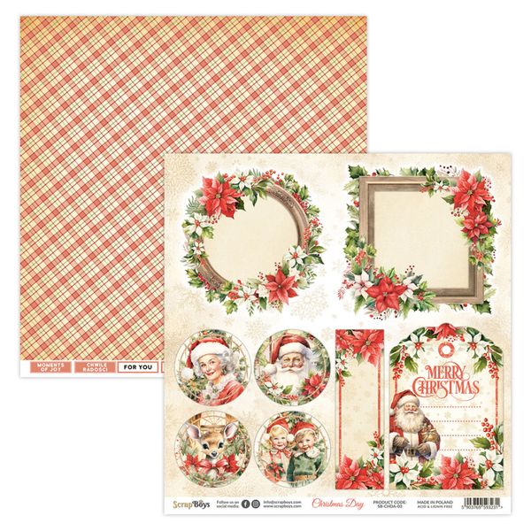 ScrapBoys - Christmas Day - 12x12 - CHDA-03
