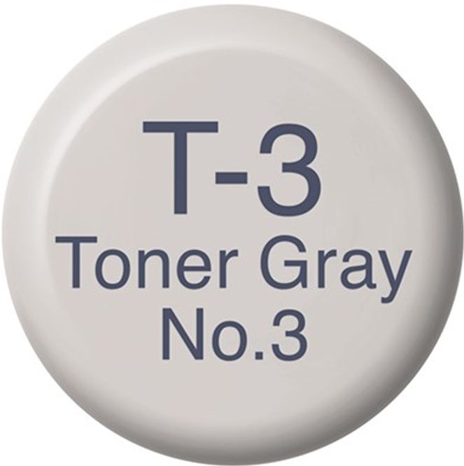 Hovedbilde Copic - Ink Refill - 12 ml - T3 - Toner Gray No.3