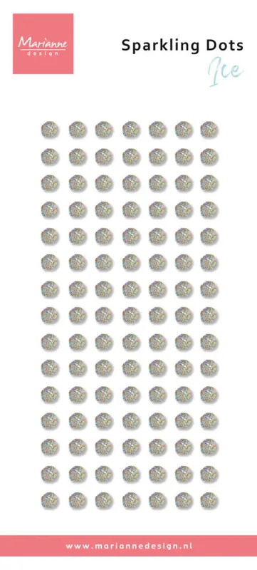 Marianne Design - PL4540 - Sparkling dots - Ice