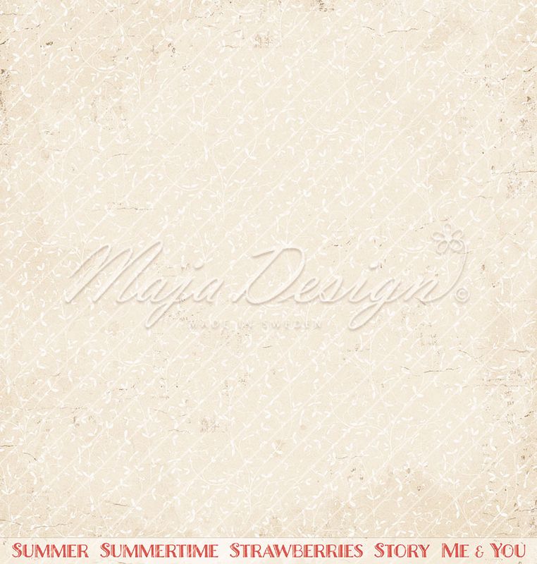 Maja Design - 1437 - Strawberry thief - Cut-out-cards