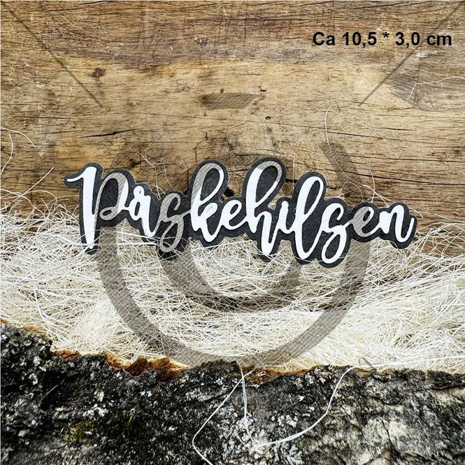 Hovedbilde Papirdesign Dies PD 01251 - Påskehilsen 4