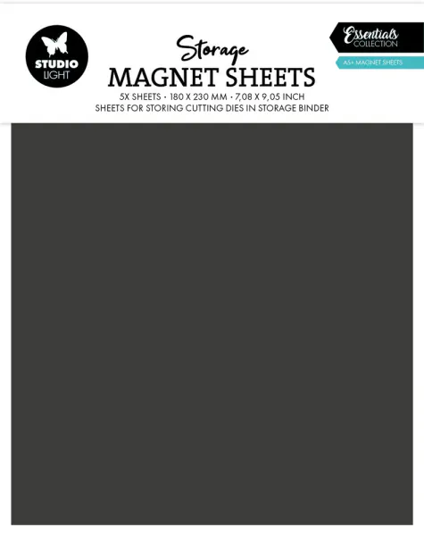 Studio Light - Storage Magnet Sheets - A5+ Magnet Sheets (5pcs)