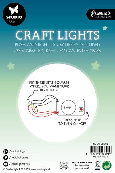 Studio Light - Craft Lights w/ Batteries