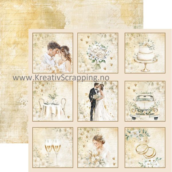 Reprint - 12x12 - CRP083 - Marry Me - Paper Pack