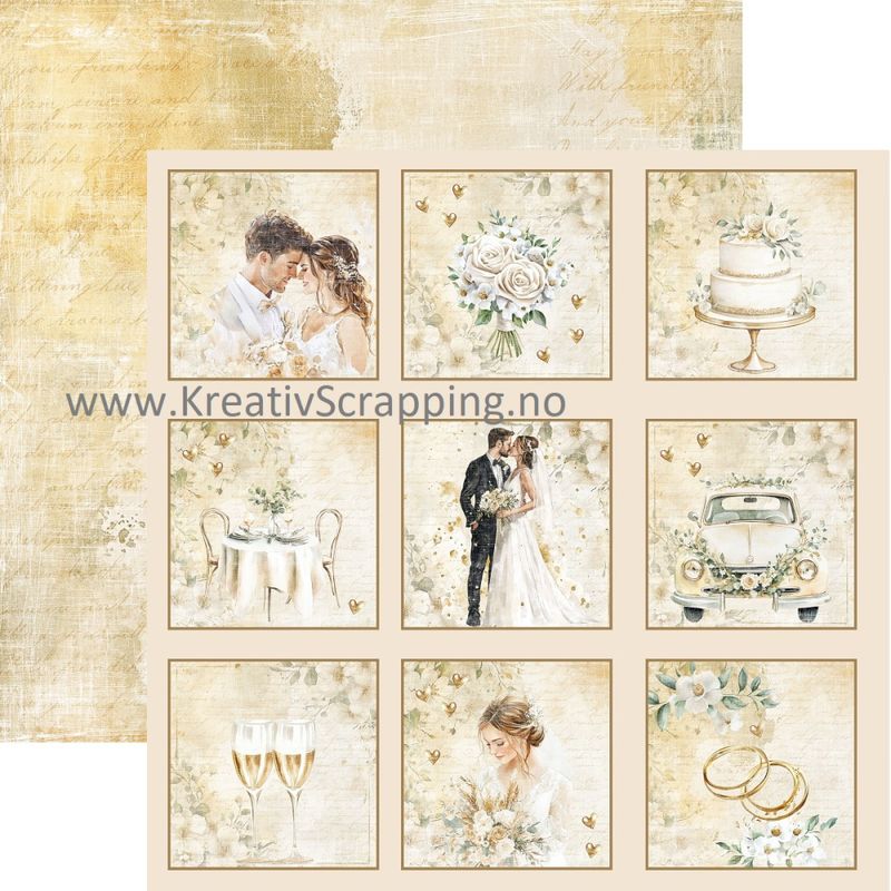 Reprint - 12x12 - CRP083 - Marry Me - Paper Pack