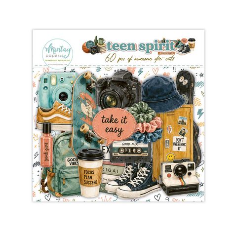 Hovedbilde Mintay TSP - Teen spirit - Paper Die-Cuts - 60 pcs