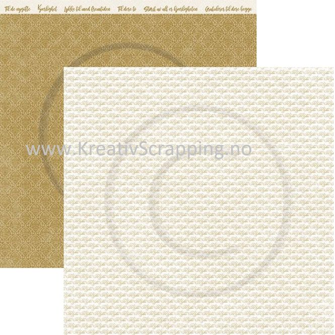 Hovedbilde Papirdesign - PD18449 - Bryllupsfest - Til lykke, beige