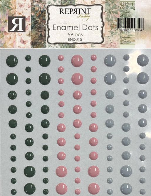 Hovedbilde Reprint -  Enamel Dots - END015 - Hidden Magic - 99 stk